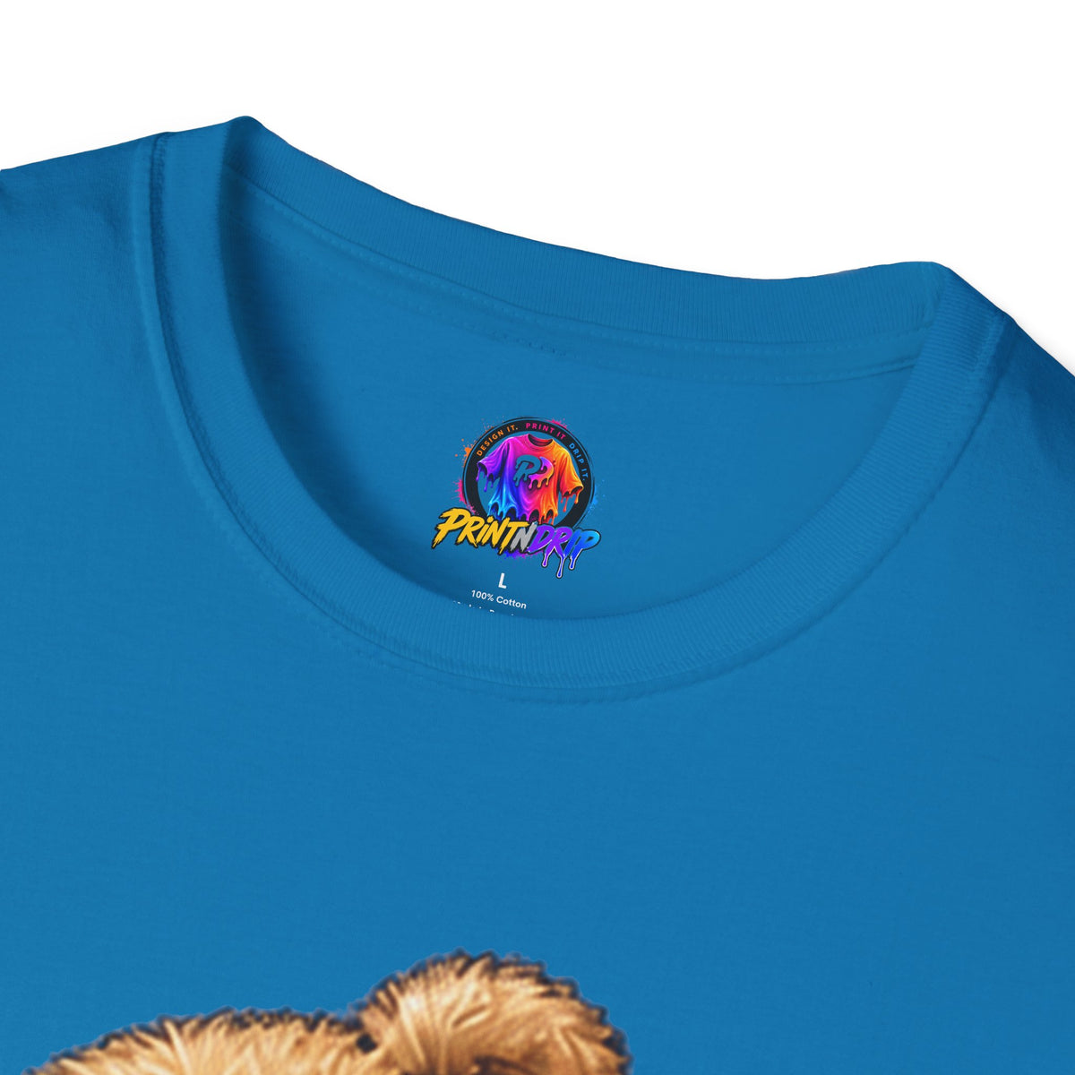 Childhood Cancer Awareness Teddy T-Shirt — "Stronger Brighter Kinder Braver"