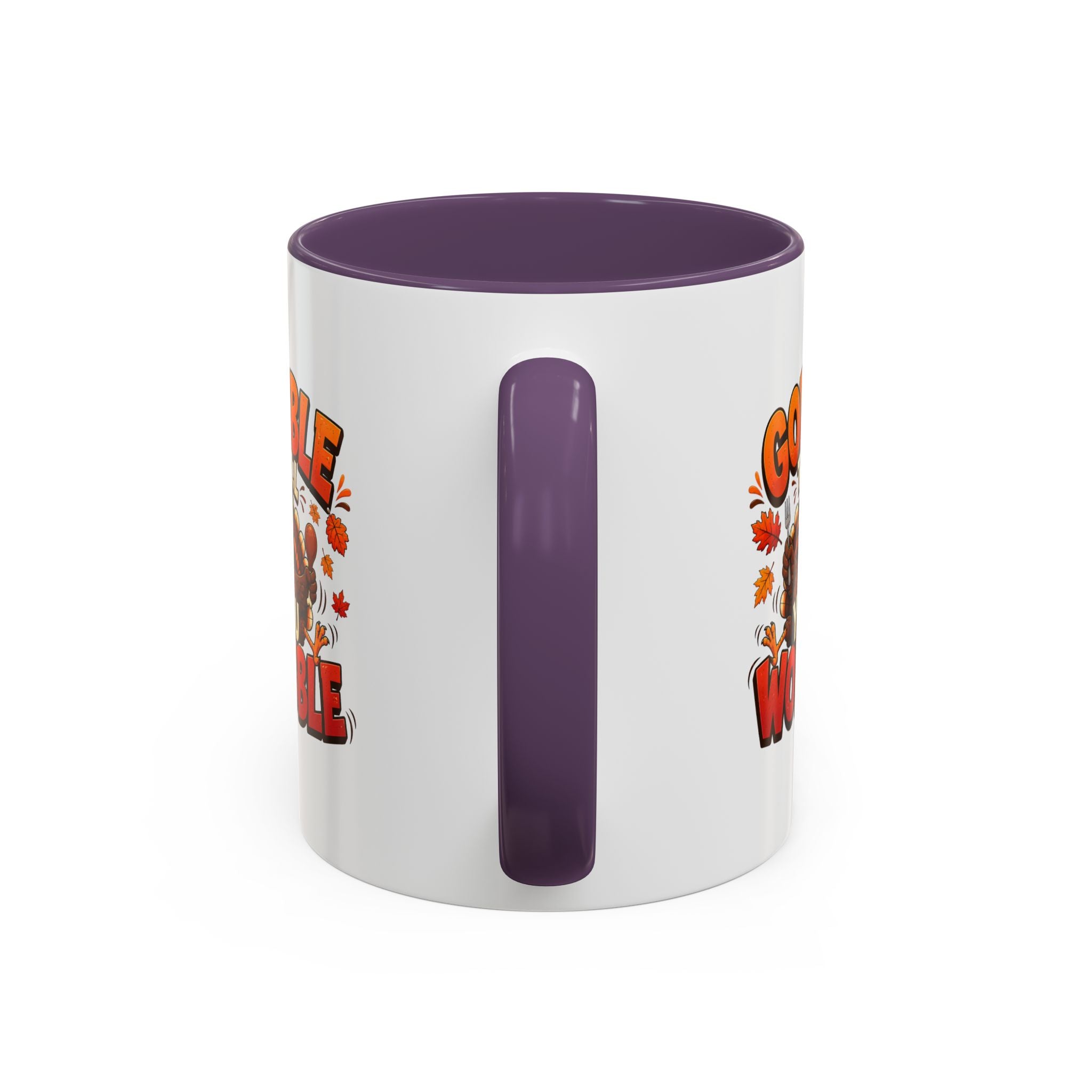 Thanksgiving Mug Gobble ’Til You Wobble Thanksgiving Coffee Mug