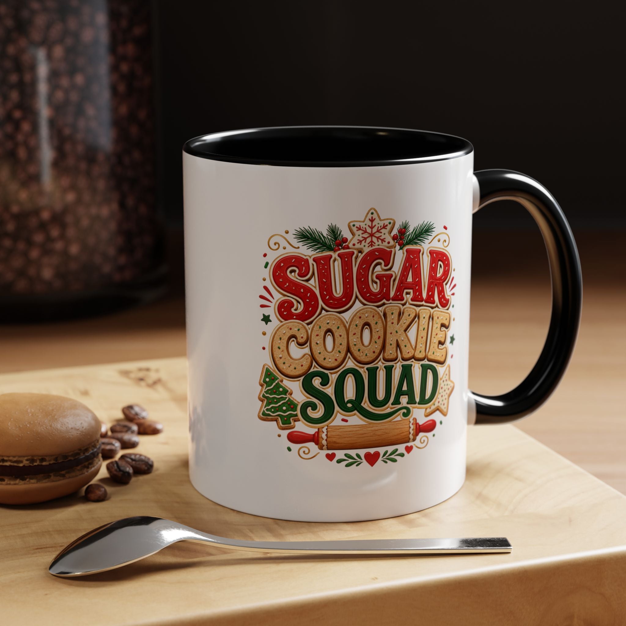 Sugar Cookie Squad Coffee Mug — Holiday Baking Christmas Mug