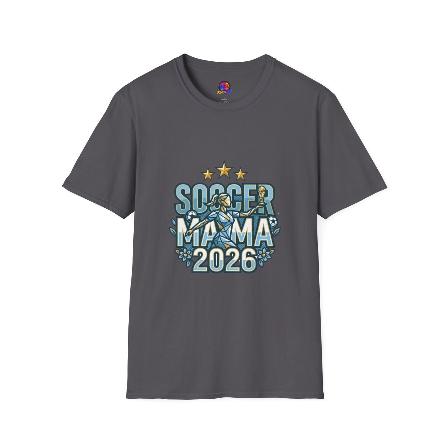 Soccer Mama 2026 T-Shirt — Women's Supporter Mom Tee