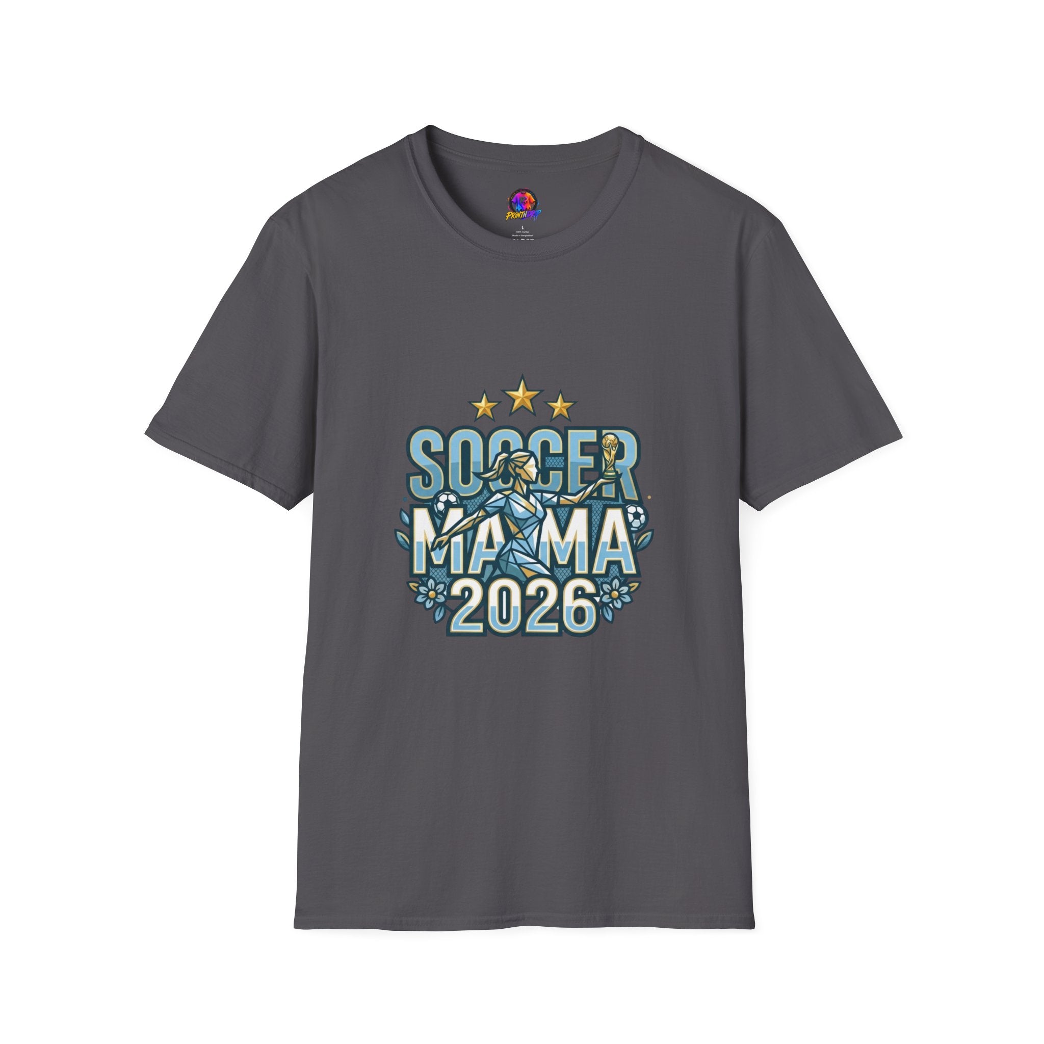 Soccer Mama 2026 T-Shirt — Women's Supporter Mom Tee