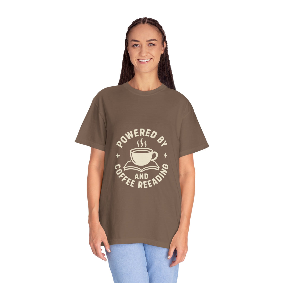 Coffee & Reading T-Shirt — "Powered by Coffee and Reading" Graphic Tee - Trending Now - October 2026