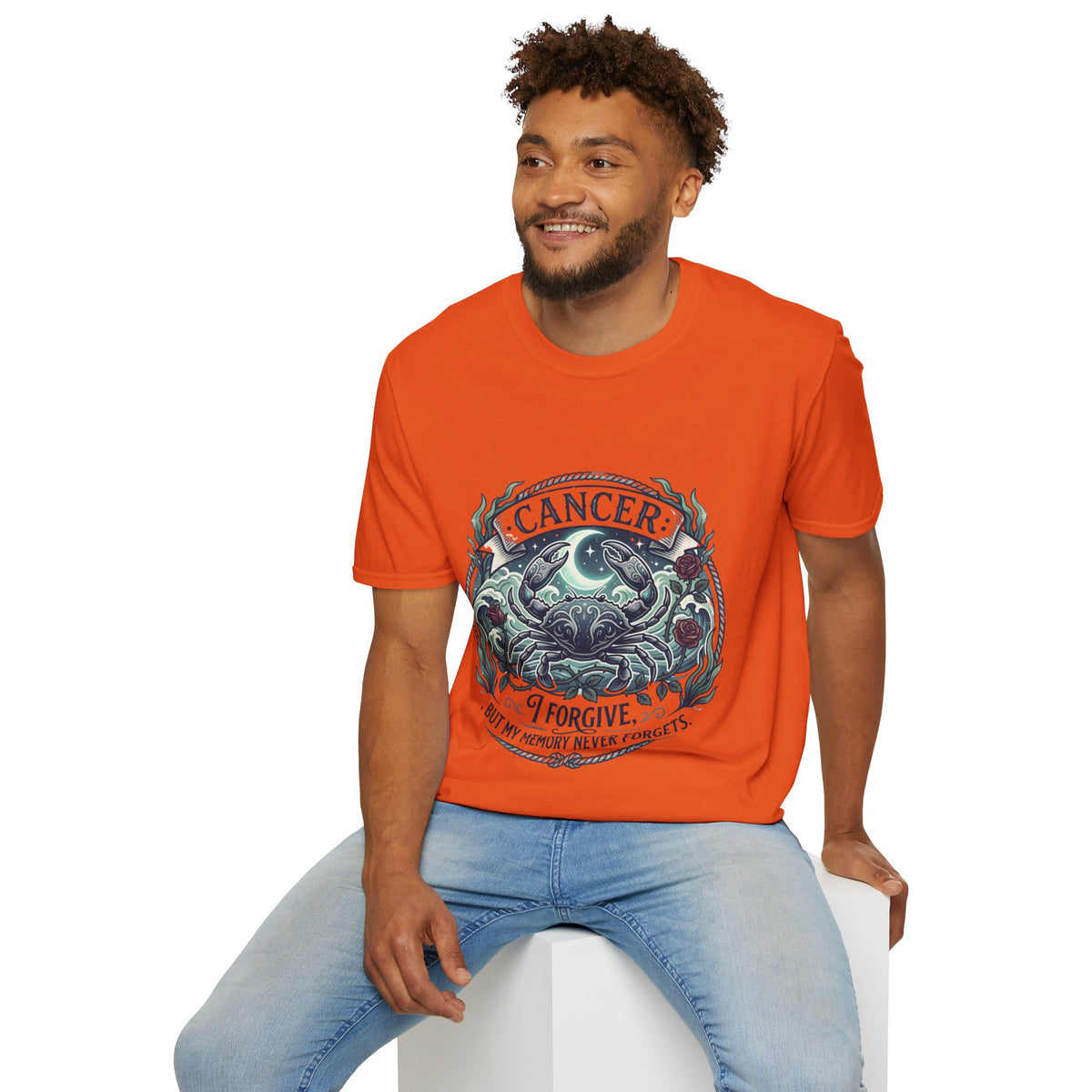 Cancer Zodiac T-Shirt — Crab Constellation Sign Tee