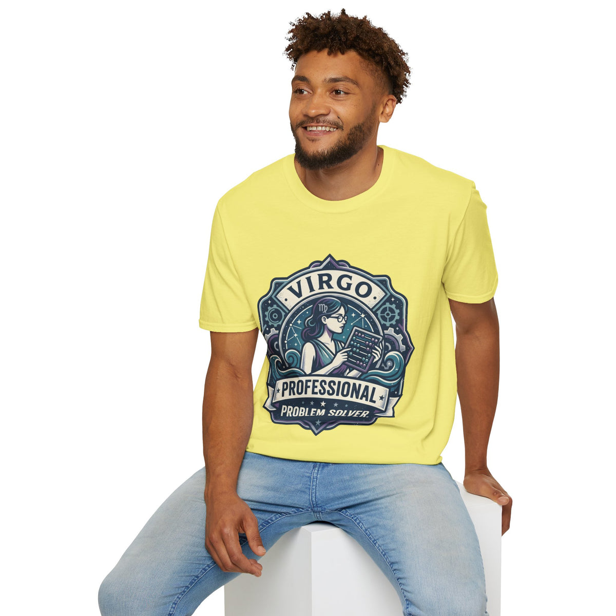 Virgo 'Professional Problem Solver' T-Shirt — Zodiac Astrology Tee for Women