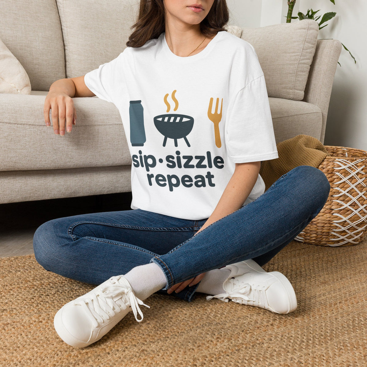 Coffee Break T‑Shirt — "Sip. Inside. Repeat." Minimalist Barista Tee - Trending Now - August 2026