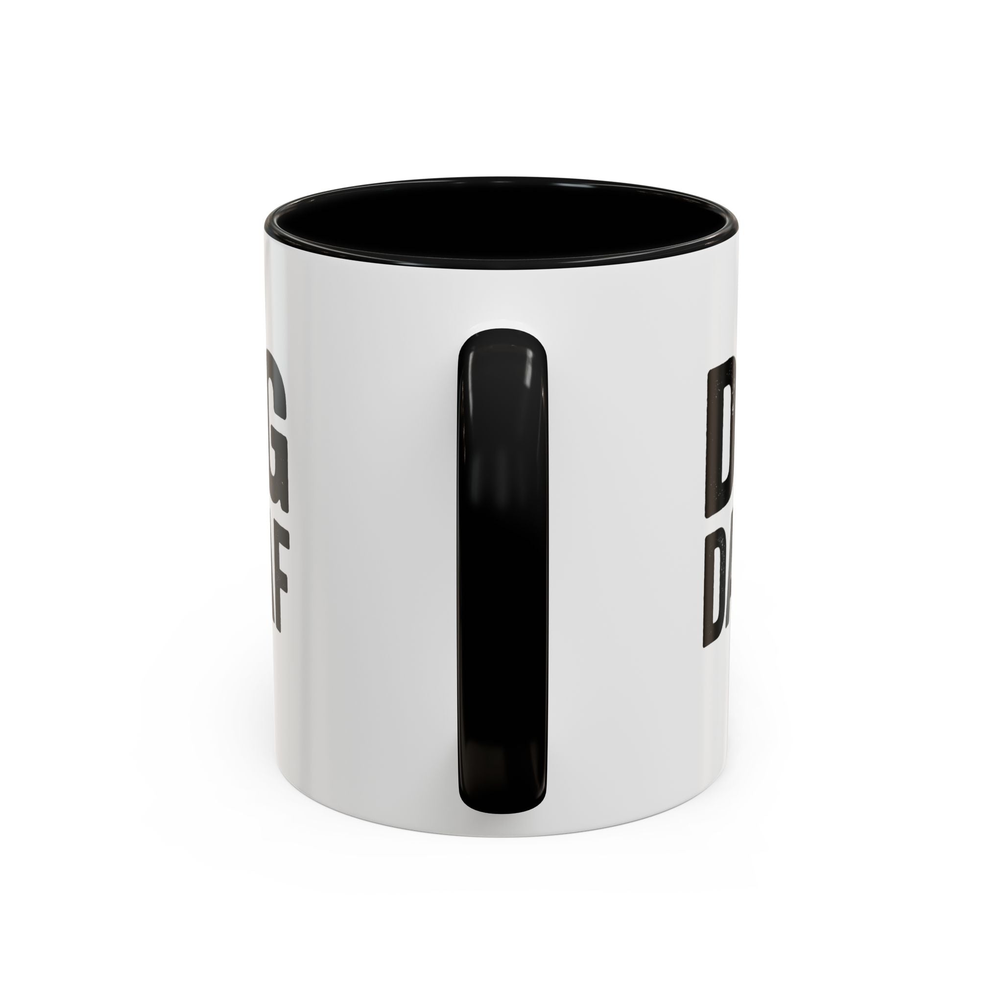 Funny Dog Dad AF Coffee Mug – Funny Black Accen Gift for Dog Lovers