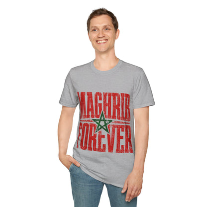 Morocco T-Shirt — Maghrib Forever Moroccan Flag Graphic Tee