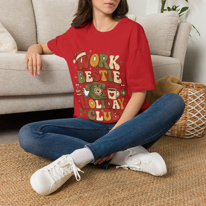 Work Bestie Holiday Club T-Shirt