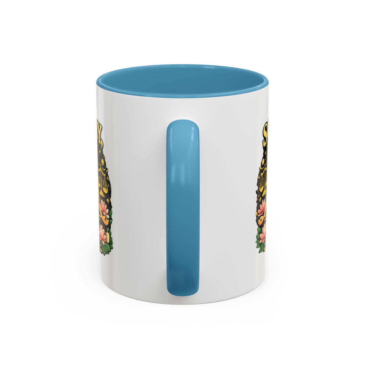 Libra Zodiac Accent Coffee Mug