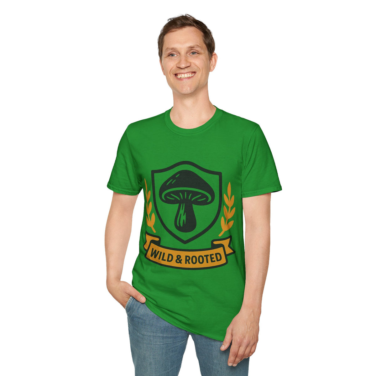 Crest Logo T-Shirt — Subtle Laurel Emblem Tee - Trending Now - September 2026