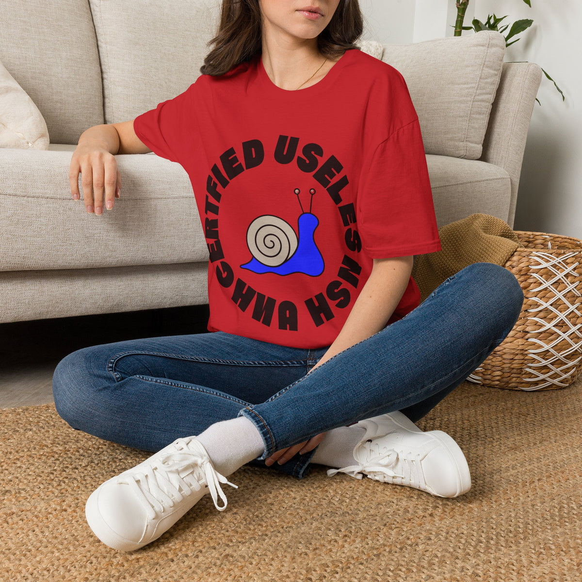 Certified Useless Snail T-Shirt — Funny Cute Graphic Tee for Sarcastic Gifts - Trending Now - August 2026