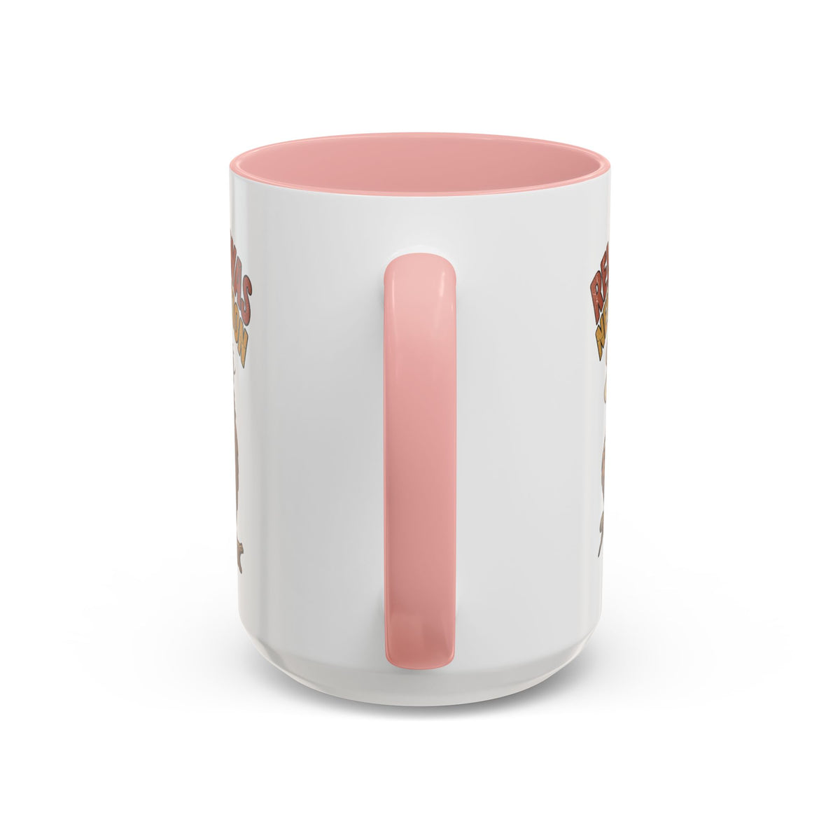 Funny And Witty "Relaxing Was Never An Option" Accent Coffee Mug (11, 15oz)
