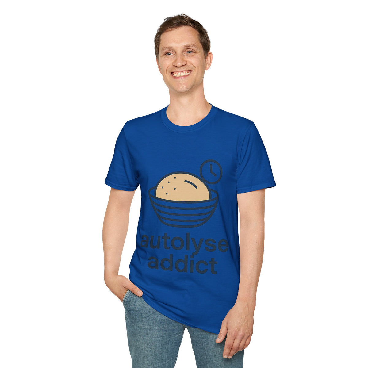 "Autolyse Addict" Funny Sourdough Baking Tee - Cute Bread Maker Pastry White T-Shirt - Trending Now - September 2026