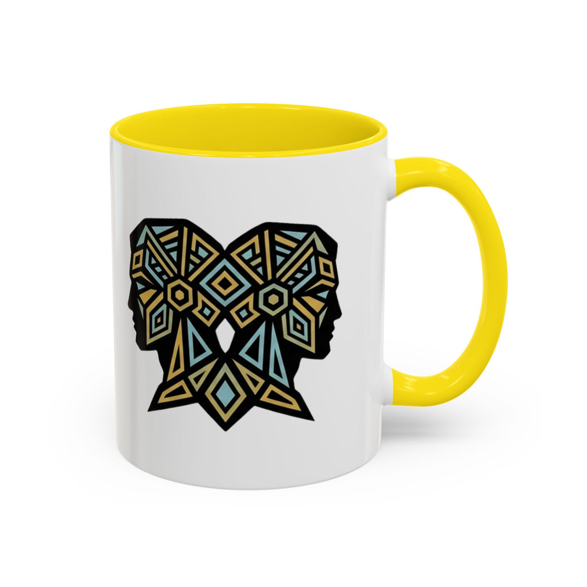 Gemini Zodiac Accent Coffee Mug