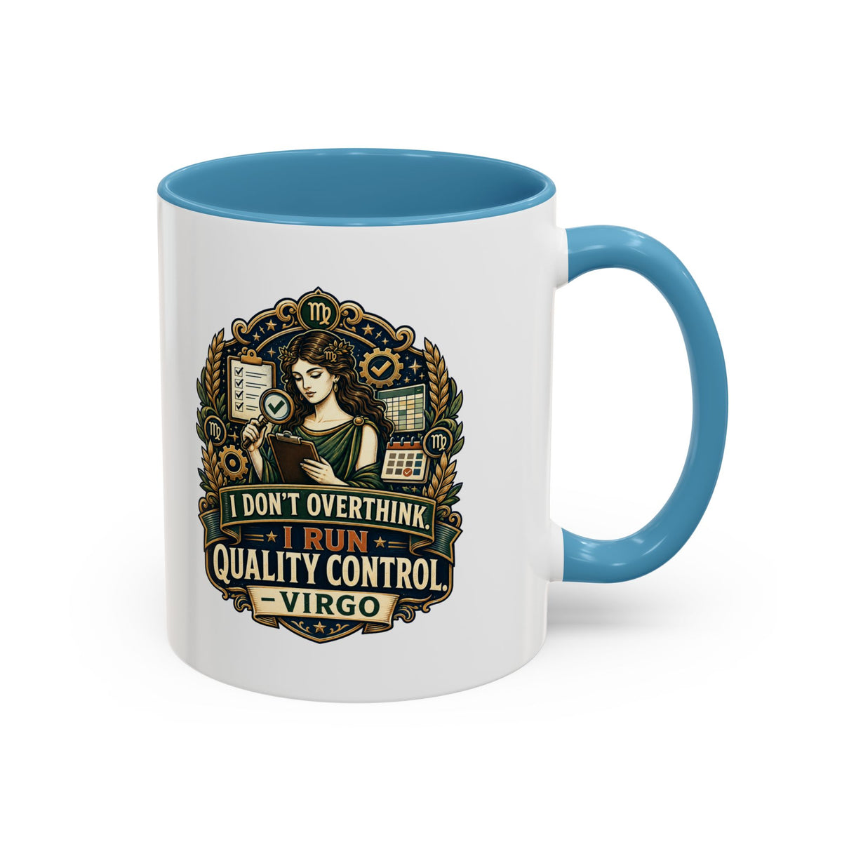 Zodiac Virgo Accent Coffee Mug