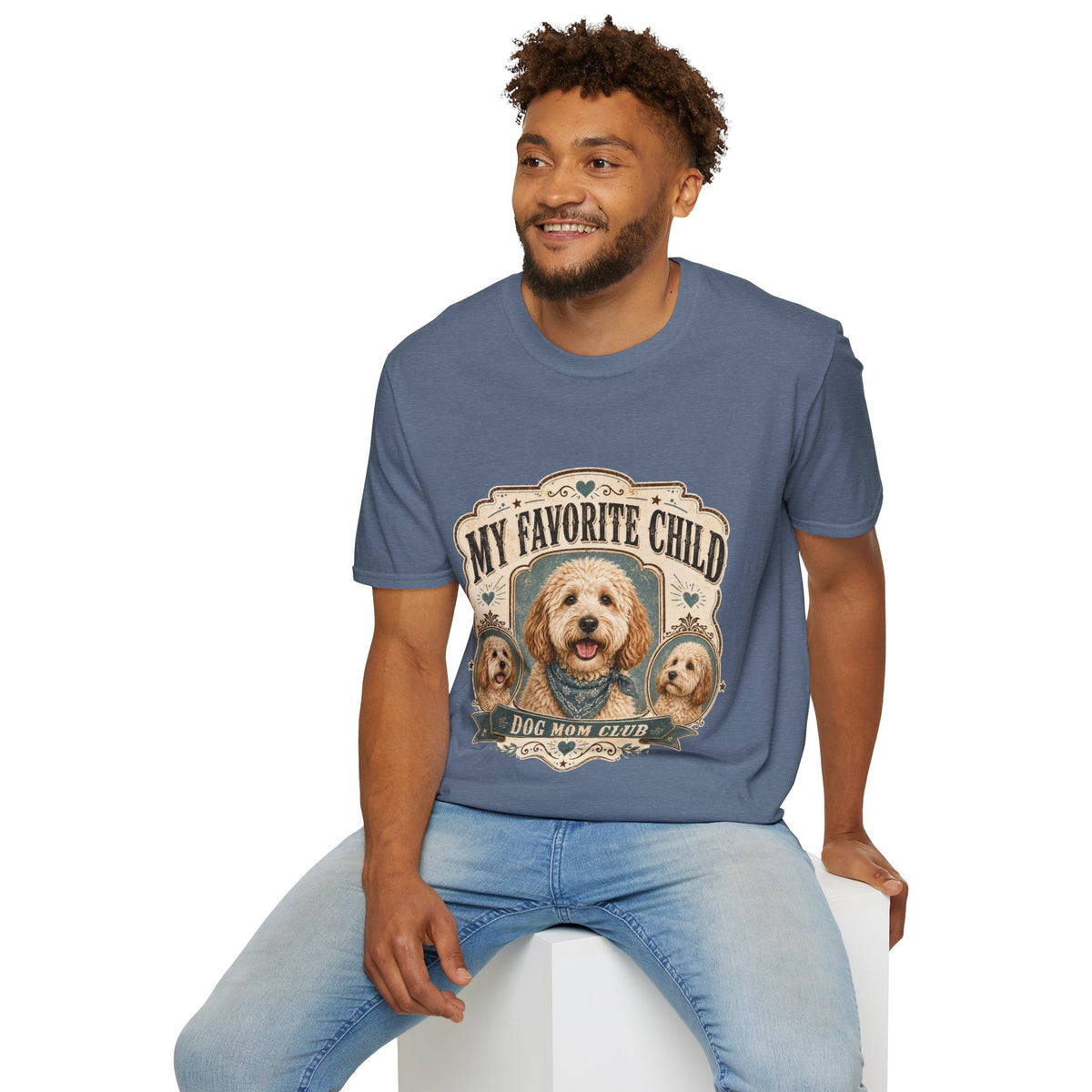 My Favorite Child Dog Mom T-Shirt — Cute Pet Lover Tee