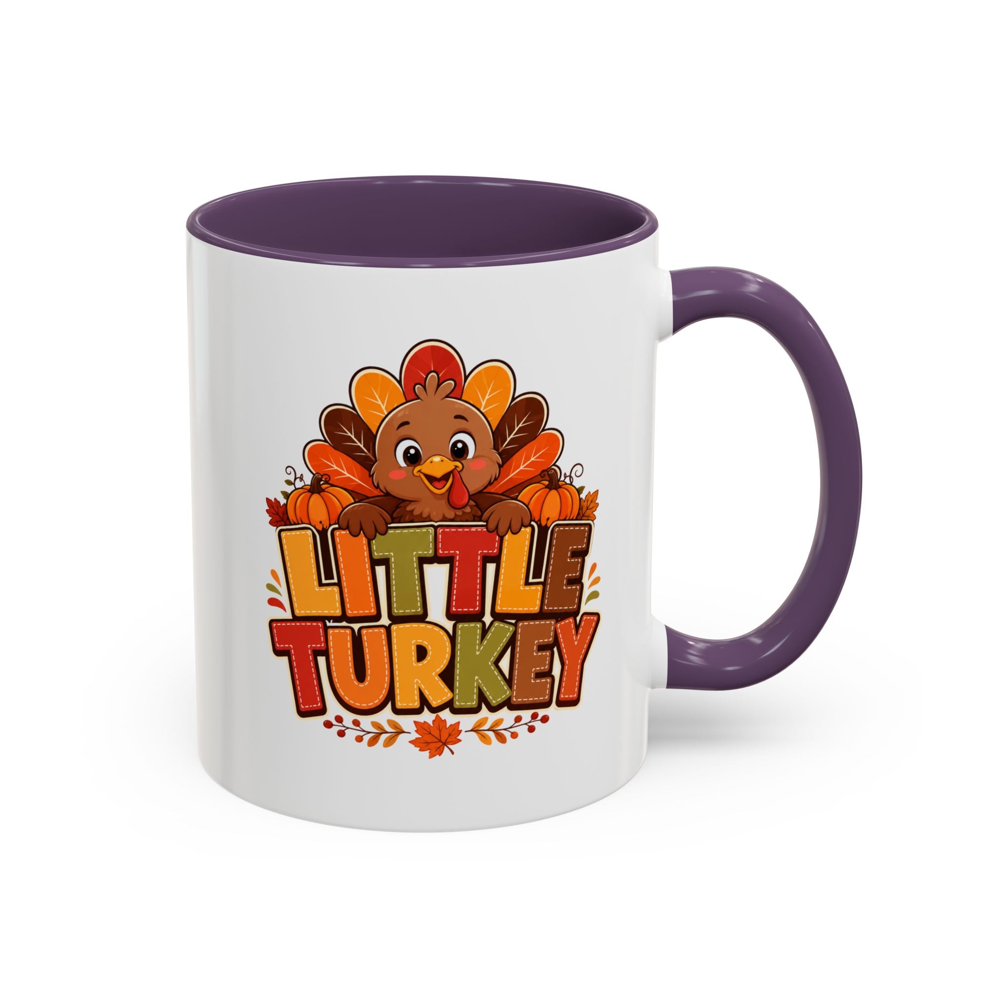 Thanksgiving Mug Little Turkey Coffee Mug — Cute Thanksgiving Kid Mug