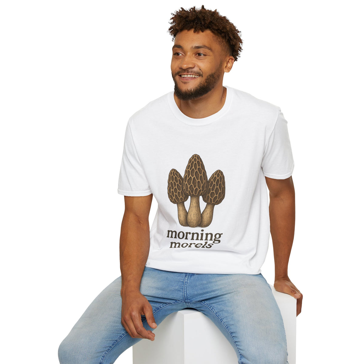 Morel Mushroom T-Shirt — Forager Graphic Tee ("Morel Hunter") - Trending Now - August 2026