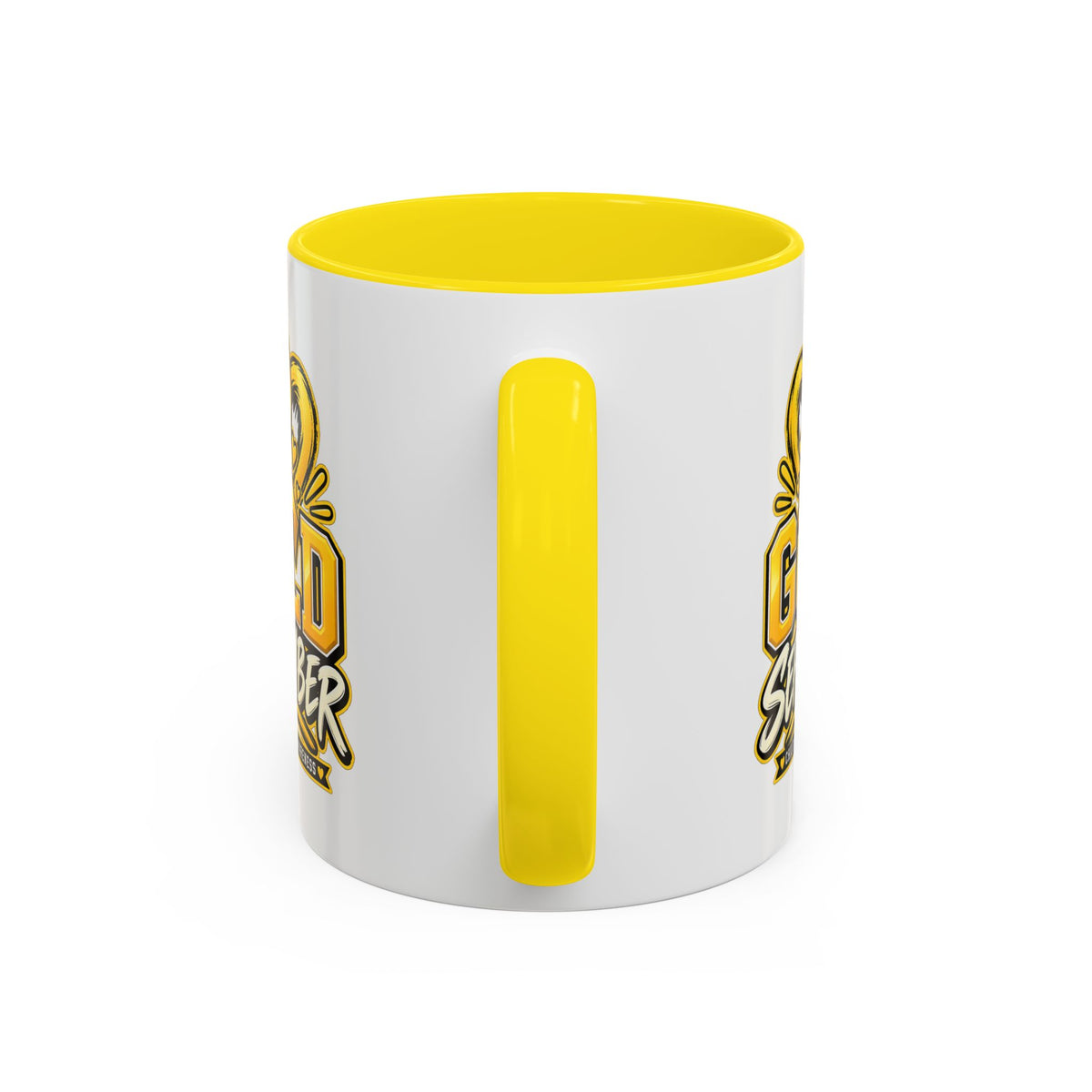 Gold September Coffee Mug — Childhood Cancer Awareness Accent Mug (11/15oz)