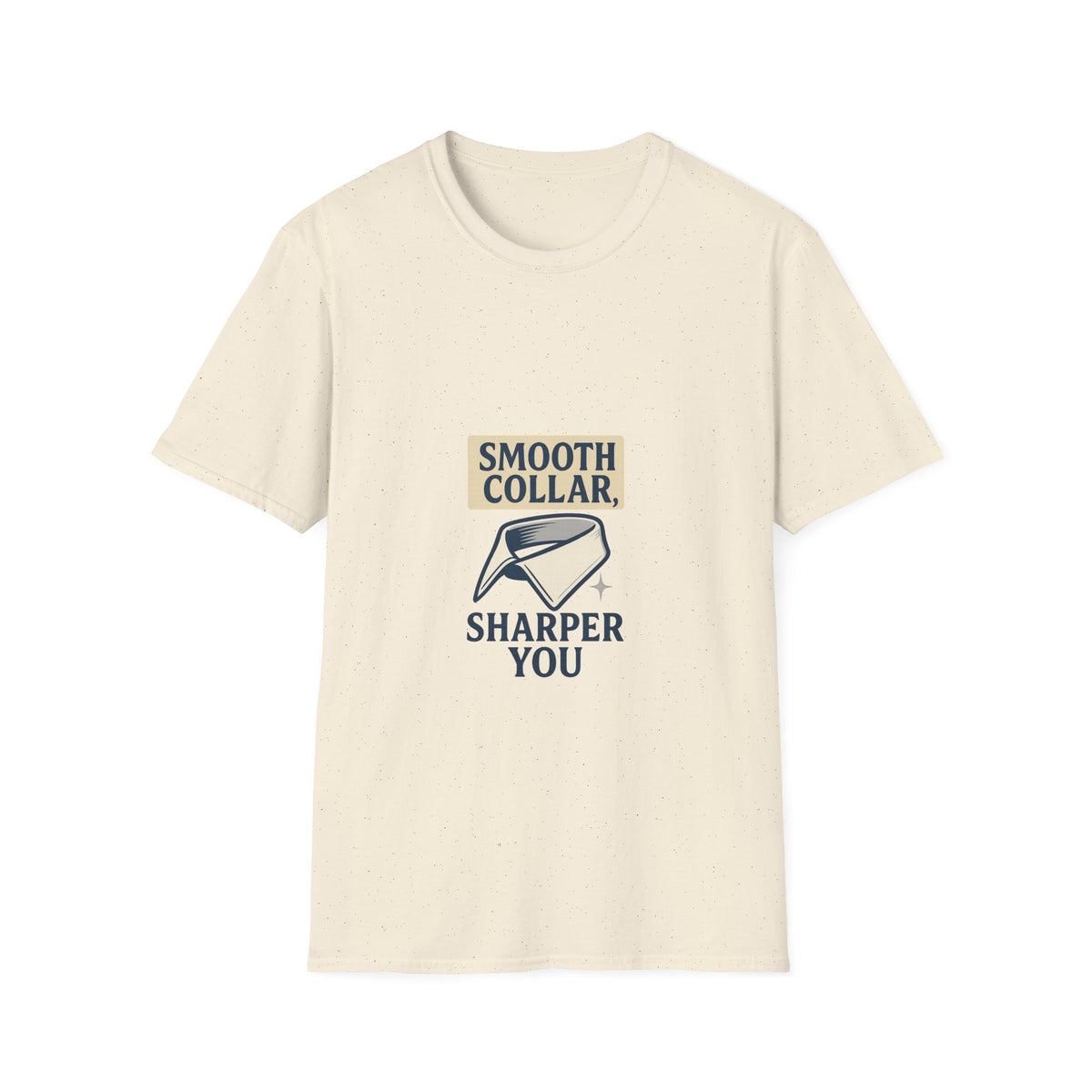 T-Shirt — "Smooth Collar, Sharper You" Razor Graphic Tee - Trending Now - October 2026