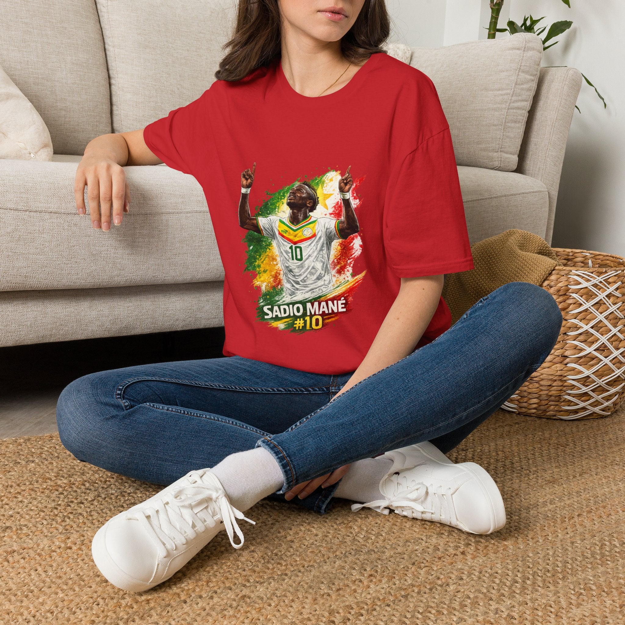 Senegal Sadio Mané Football Shirt – Tribute Soccer Tee