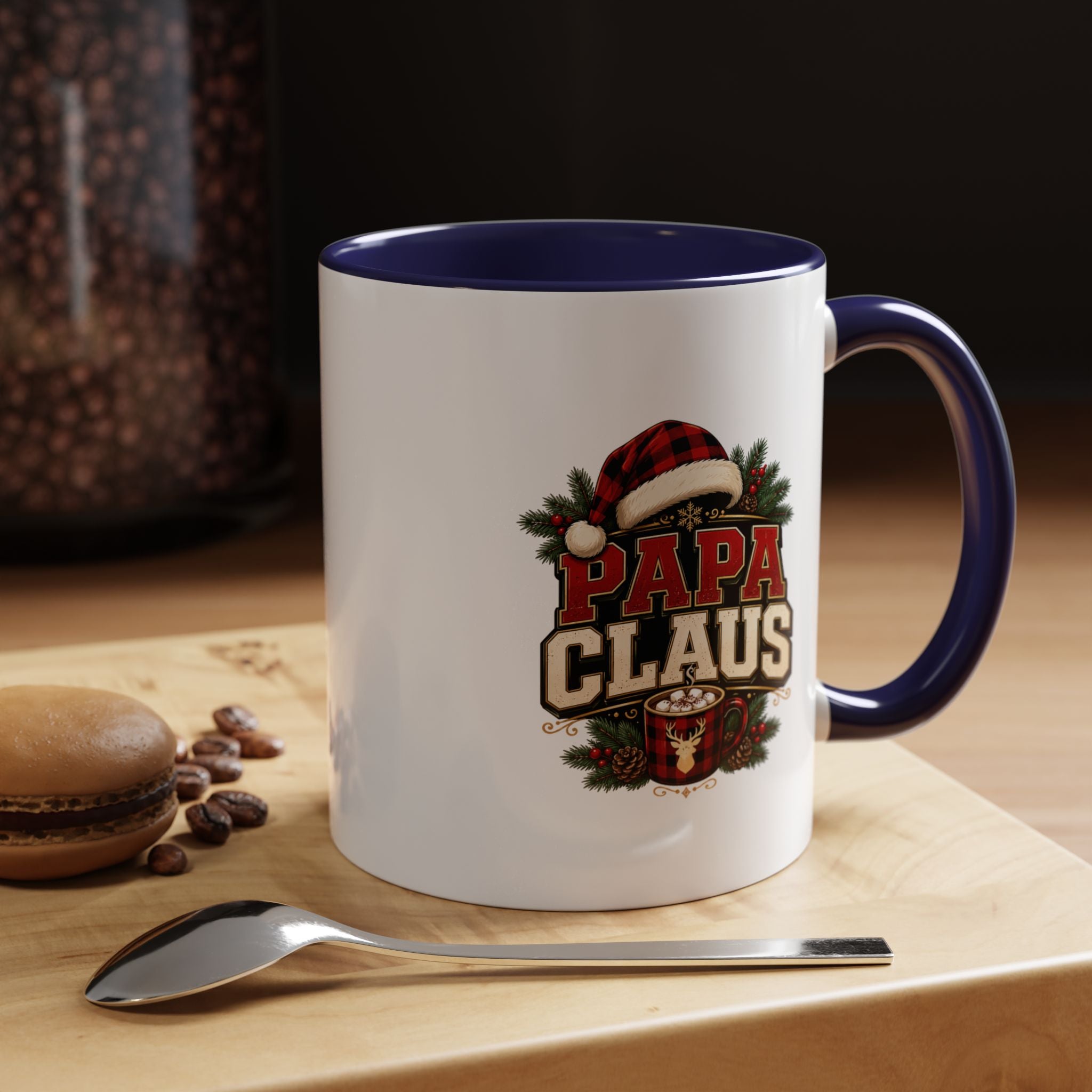 Papa Claus Coffee Mug – Christmas Dad Holiday Accent Mug