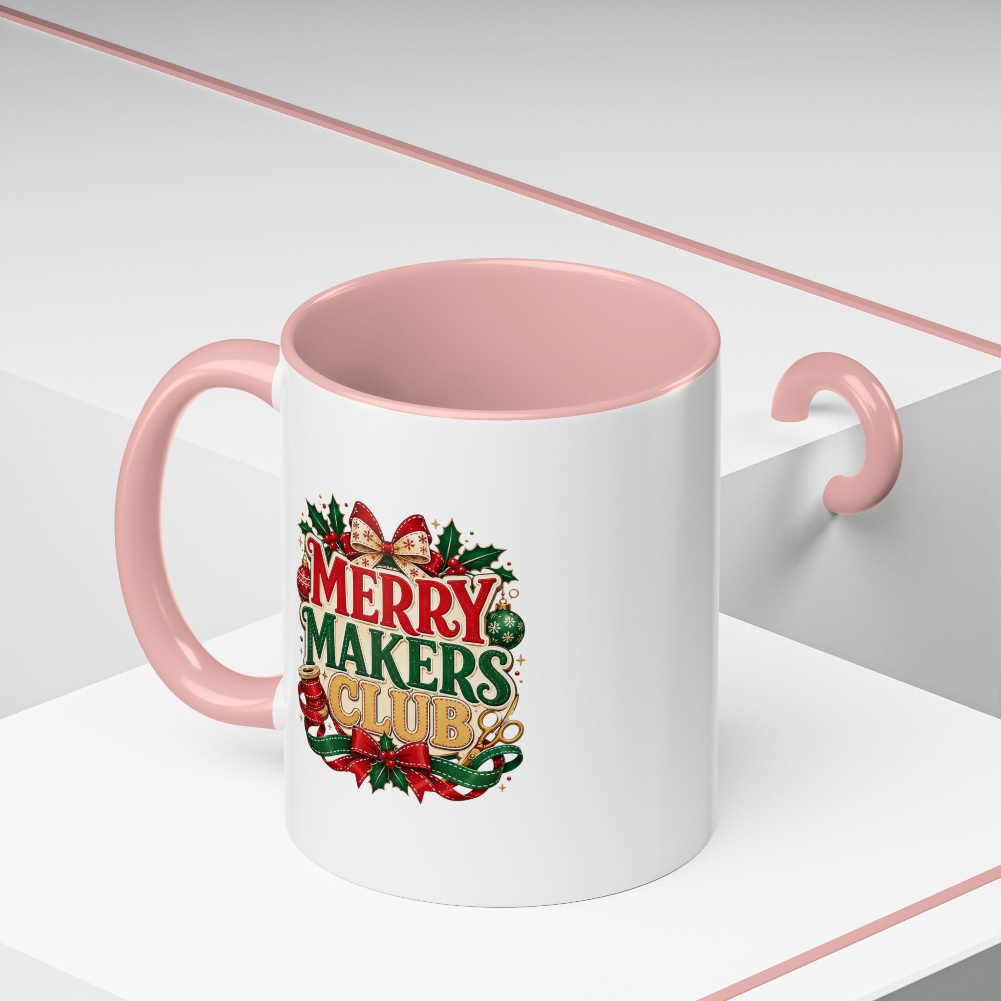 Accent Coffee Mug Merry Makers Club