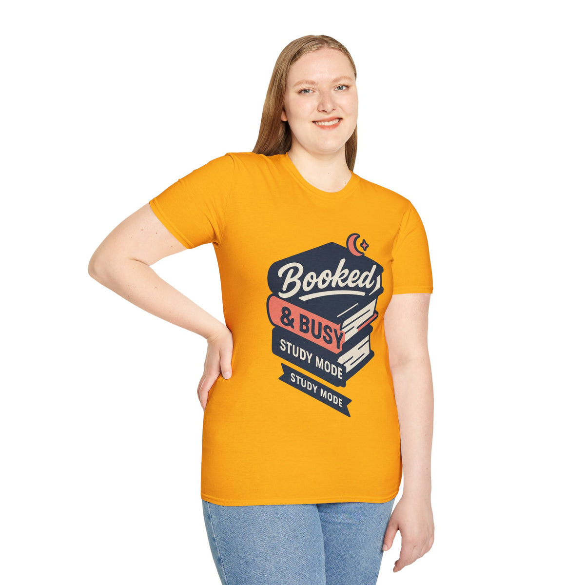 Booked & Busy T‑Shirt – Librarian/Book Lover Reading Gift - Trending Now - August 2026