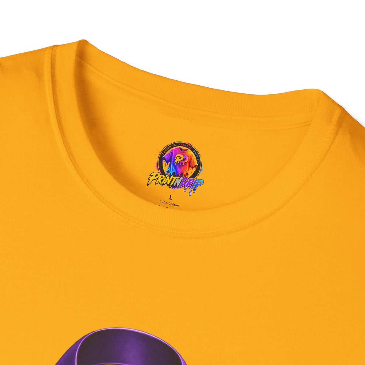 Break The Cycle Purple Ribbon T-Shirt — Domestic Violence Awareness Tee