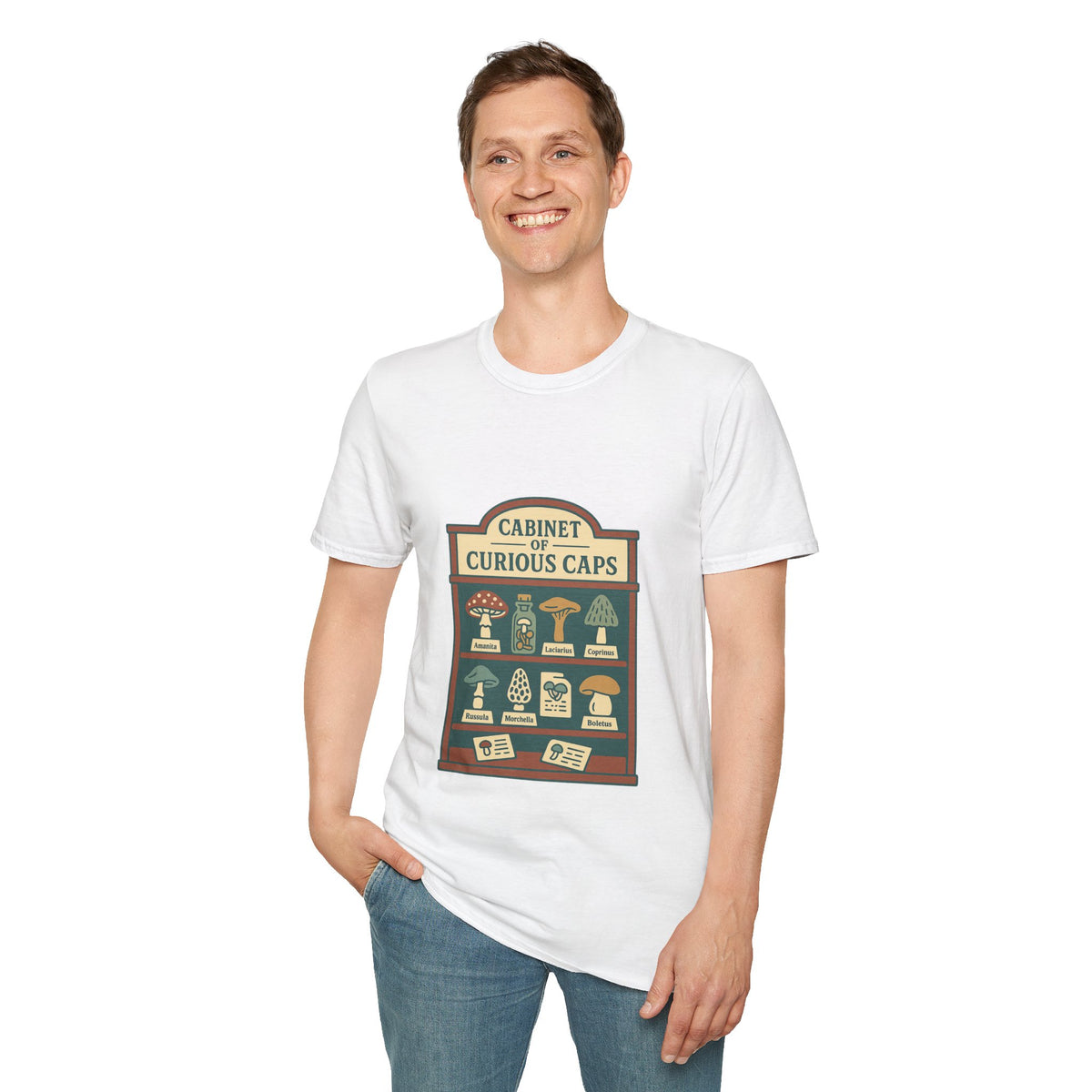 T-Shirt — Cabinet of Curious Caps Vintage Apothecary Graphic Tee - Trending Now - October 2026