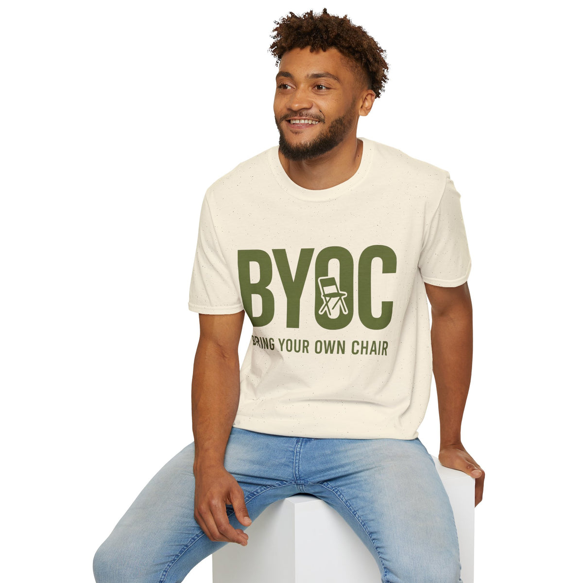 BYOC T-Shirt — Bold Minimalist Text Tee (Bring Your Own Coffee) - Trending Now - August 2026