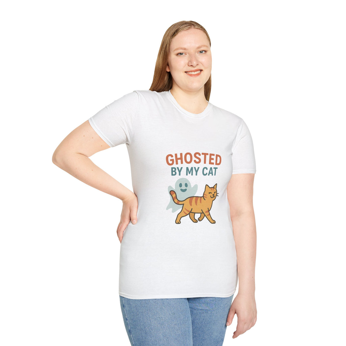 Ghosted By My Cat T-Shirt — Cute Funny Cat Lover Tee - Trending Now - October 2026