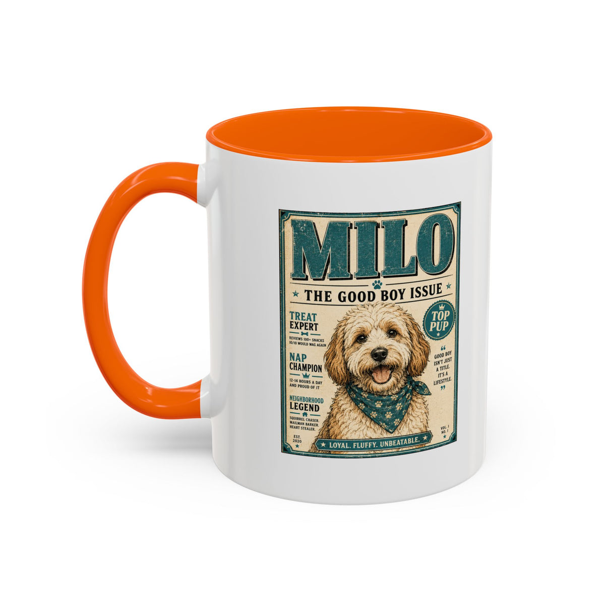 Milo Bailey Dog Dad Mom Milo 'The Good Boy Issue' Coffee Mug