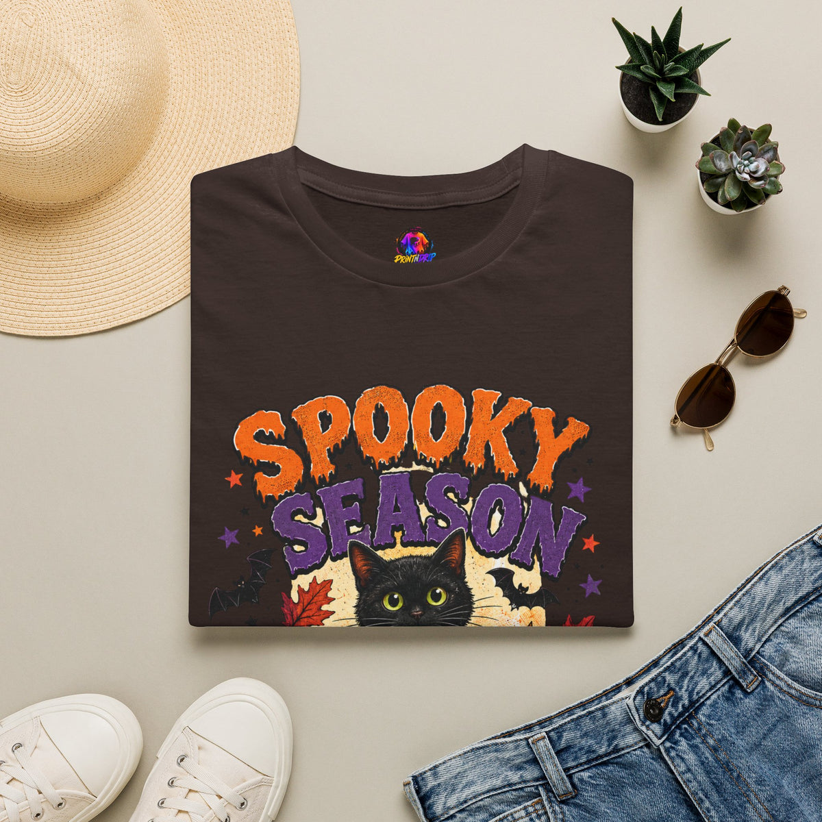Halloween Spooky Season Unisex Softstyle T-Shirt