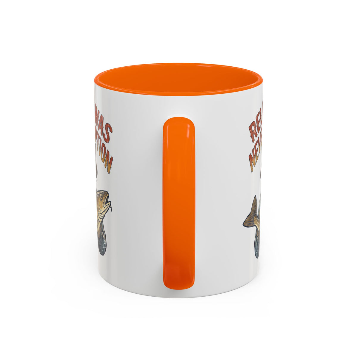 "Release Was Never An Option" Funny And Witty Accent Coffee Mug (11, 15oz)