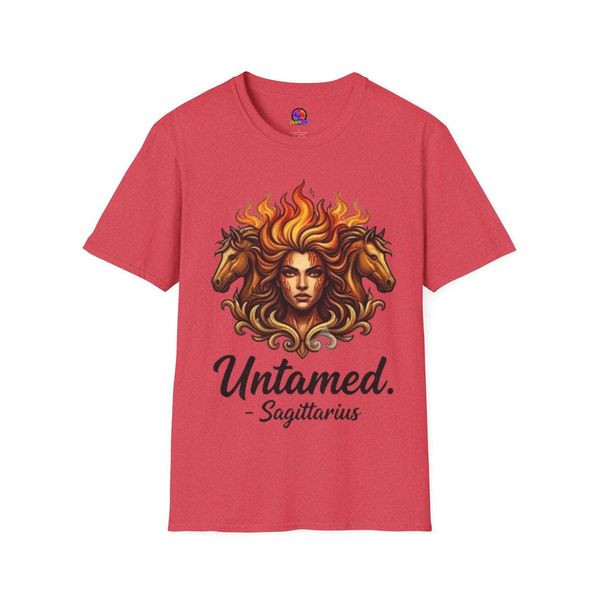 Sagittarius 'Untamed' Zodiac T-Shirt — Fiery Archer Astrology Tee
