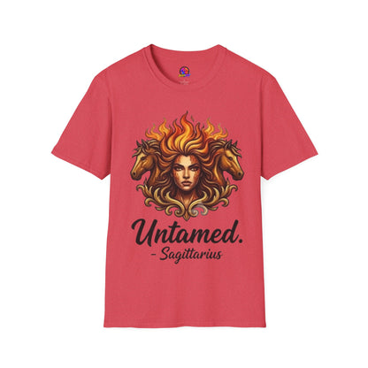 Sagittarius 'Untamed' Zodiac T-Shirt — Fiery Archer Astrology Tee