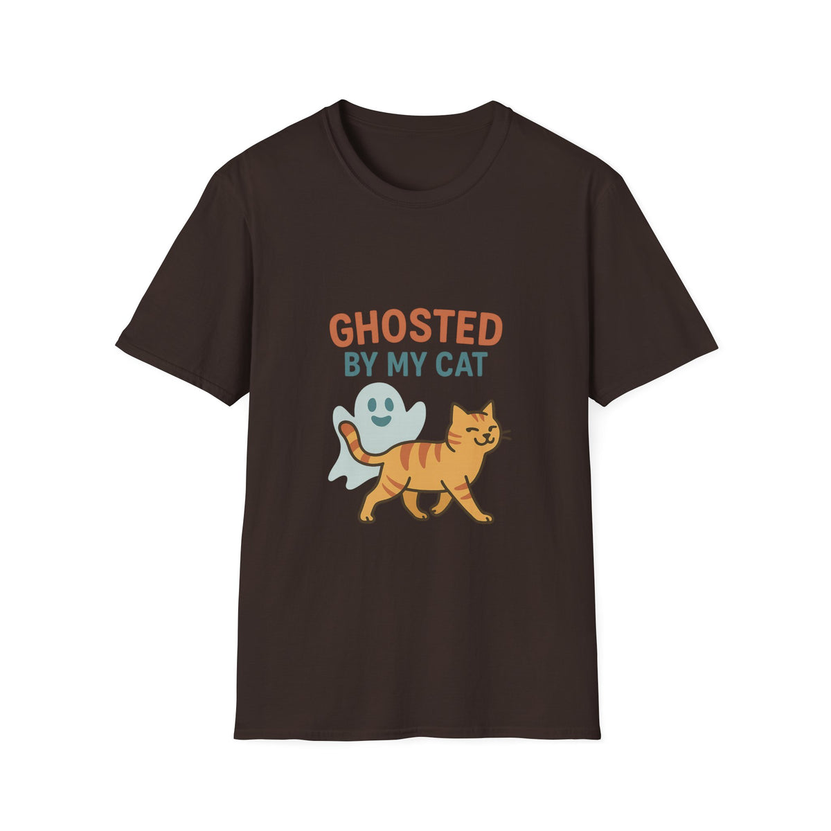 Ghosted By My Cat T-Shirt — Cute Funny Cat Lover Tee - Trending Now - October 2026