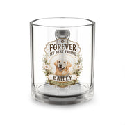 Milo Bailey Dog Dad Mom Glass Mug, 10oz Glass Mug, 10oz