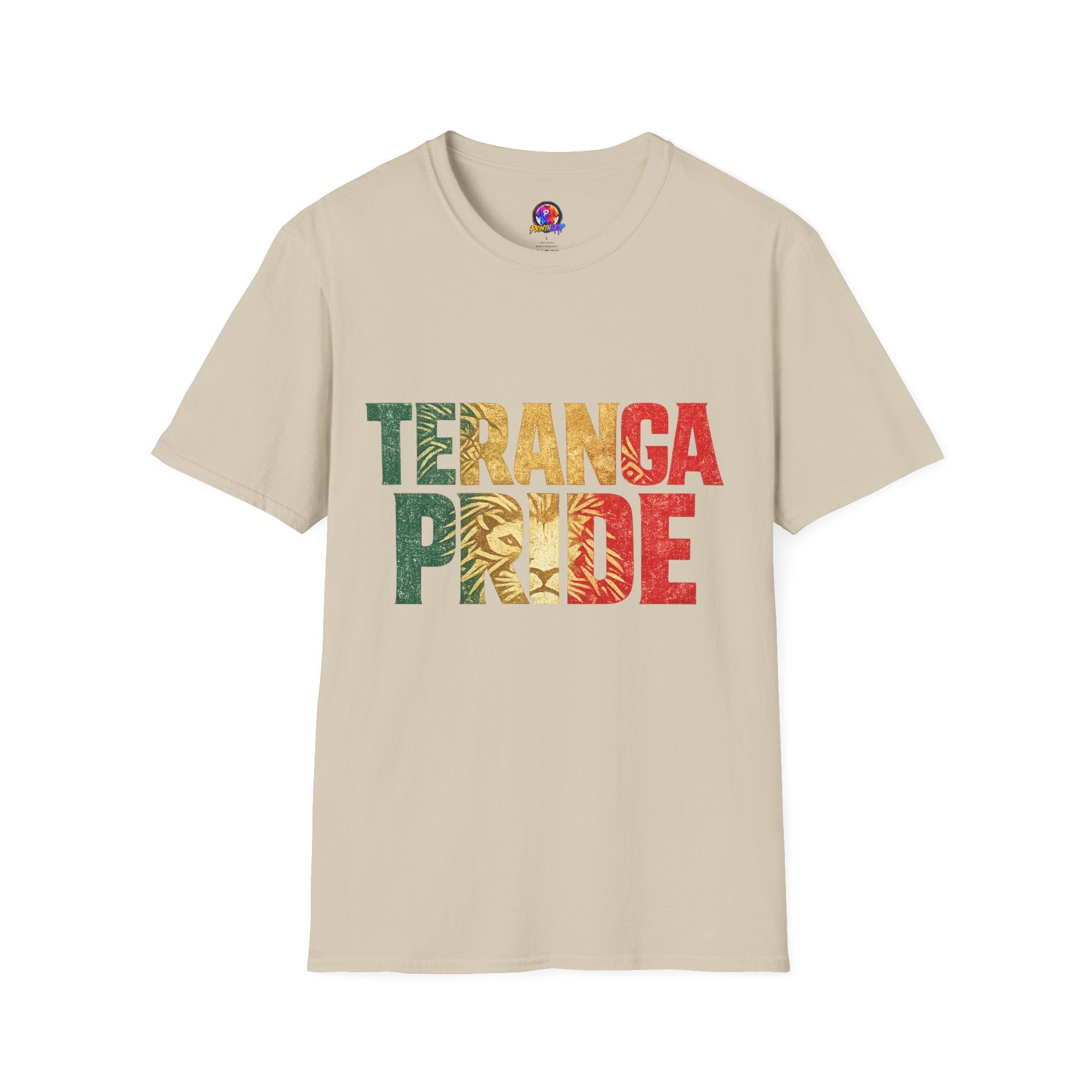 Senegal Teranga Pride T-Shirt — Senegal Flag Colors & Lion Graphic