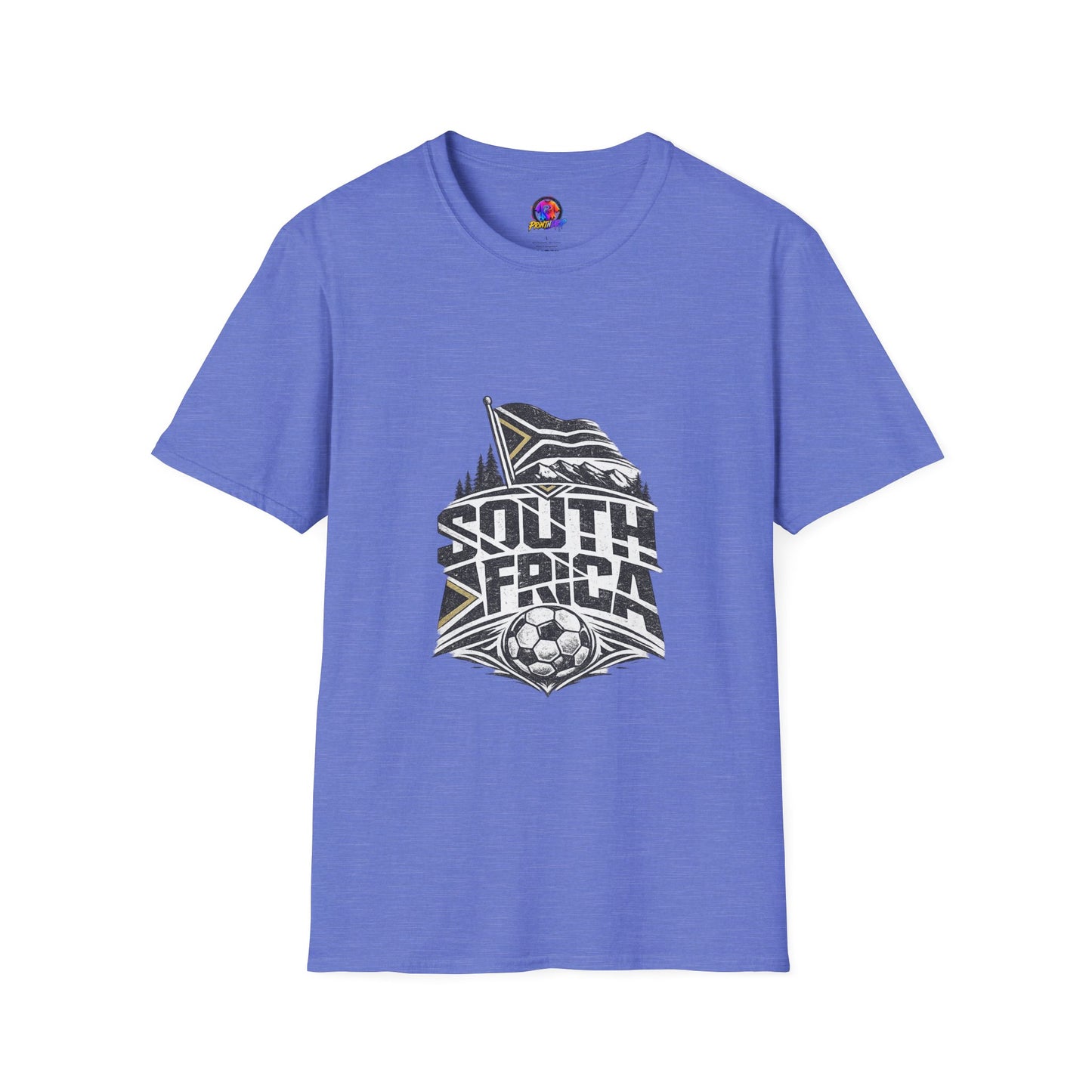 South Africa Flag & Soccer Crest T‑Shirt