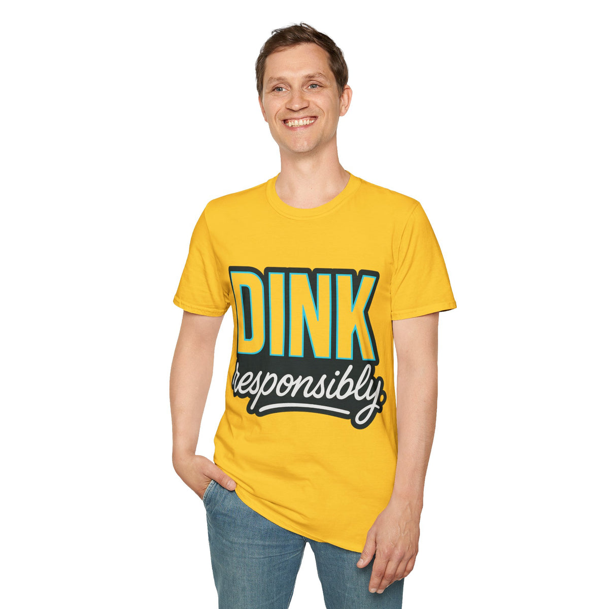 Dink Responsibly T-Shirt — Casual Pickleball Tee for Players & Fans - Trending Now - September 2026