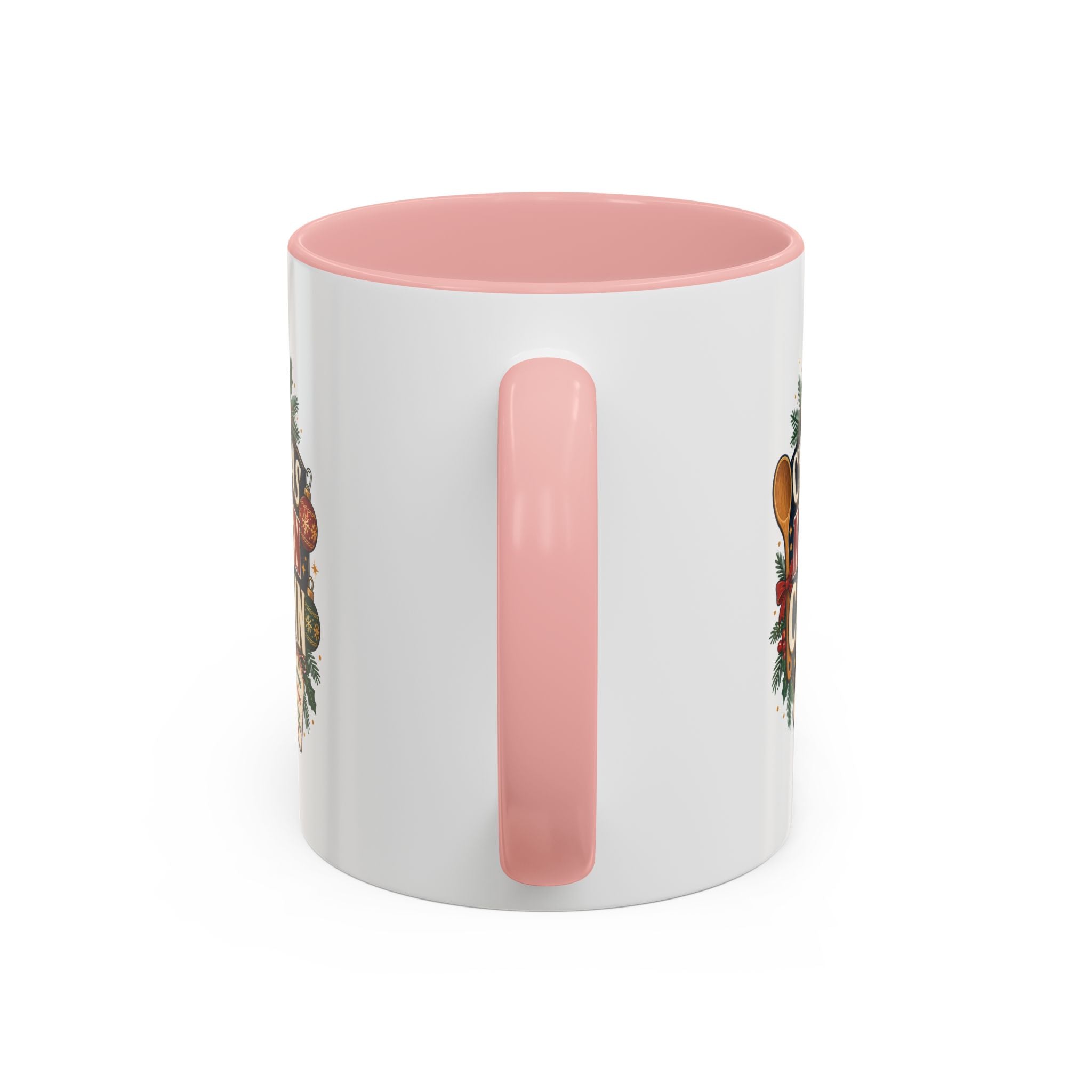 Modern Day Christmas Kitchen Captain Accent Coffee Mug — Holiday Baking Chef Gift (11/15oz)