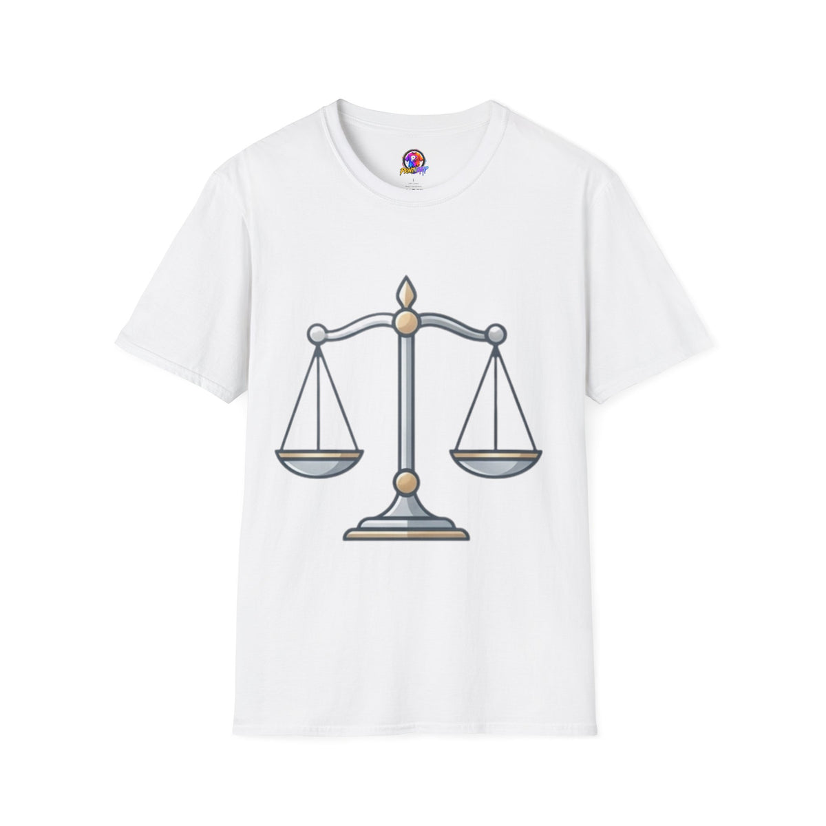 Libra Scales T-Shirt — Zodiac Balance Graphic Tee