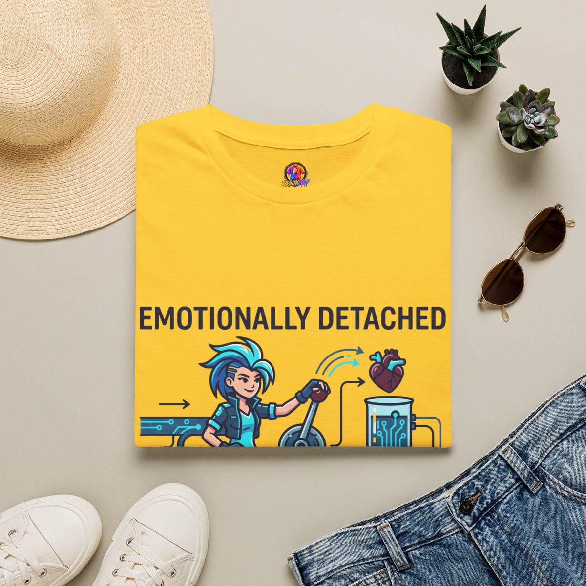 Emotionally Detached, Intellectually Invested T-Shirt