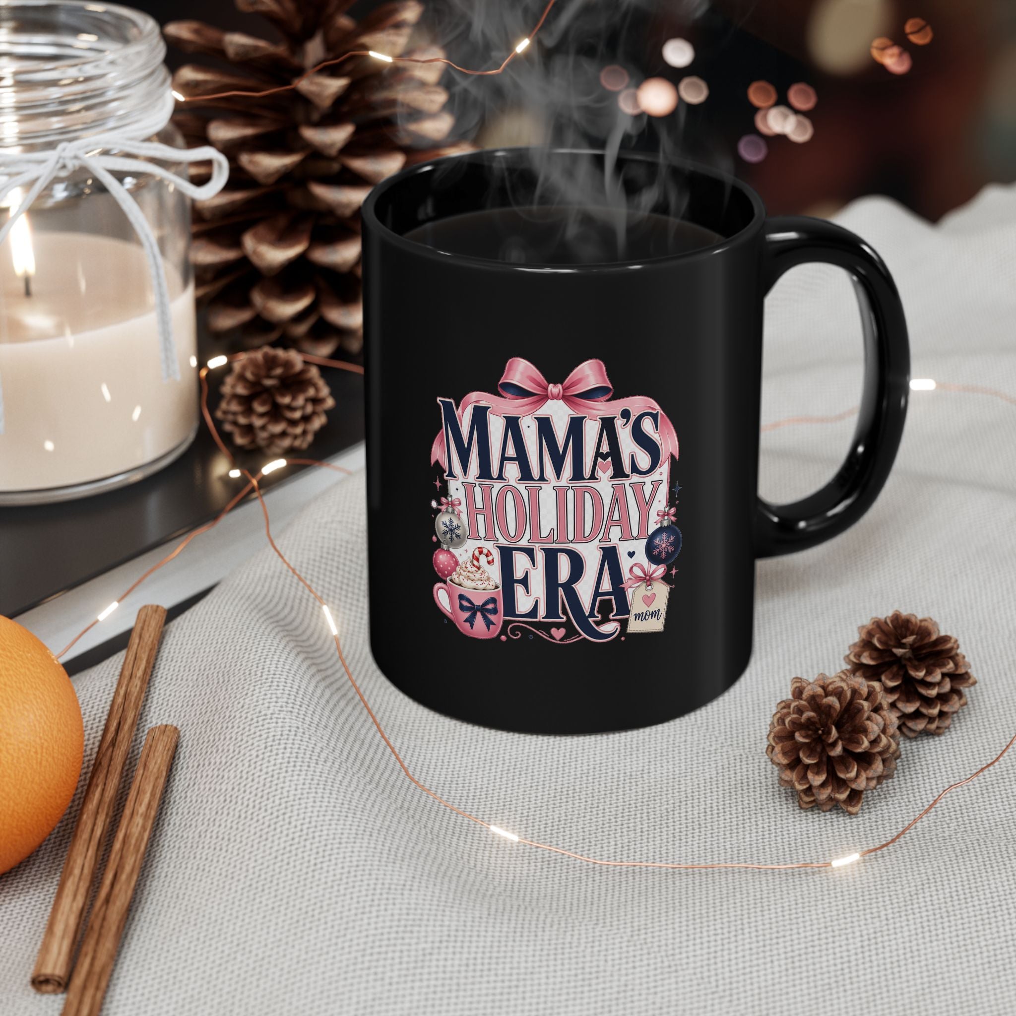 Modern Day Christmas Mama’s Holiday Era Mug – Festive Christmas Coffee Cup