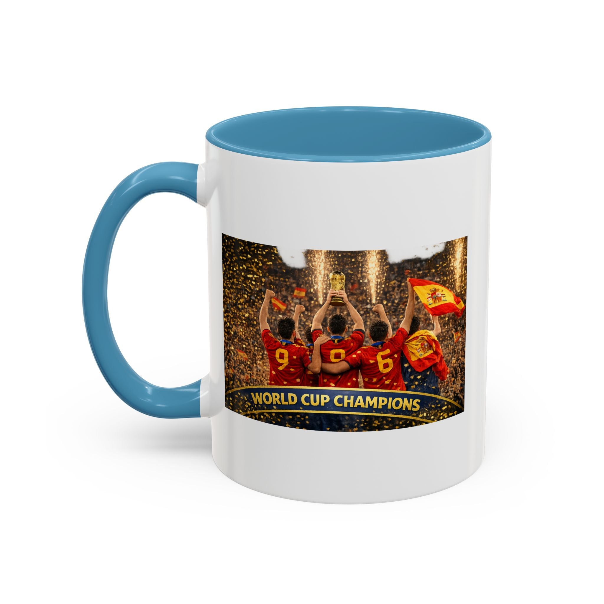 World Cup Champions Soccer Coffee Mug — Team Celebration Accent Mug