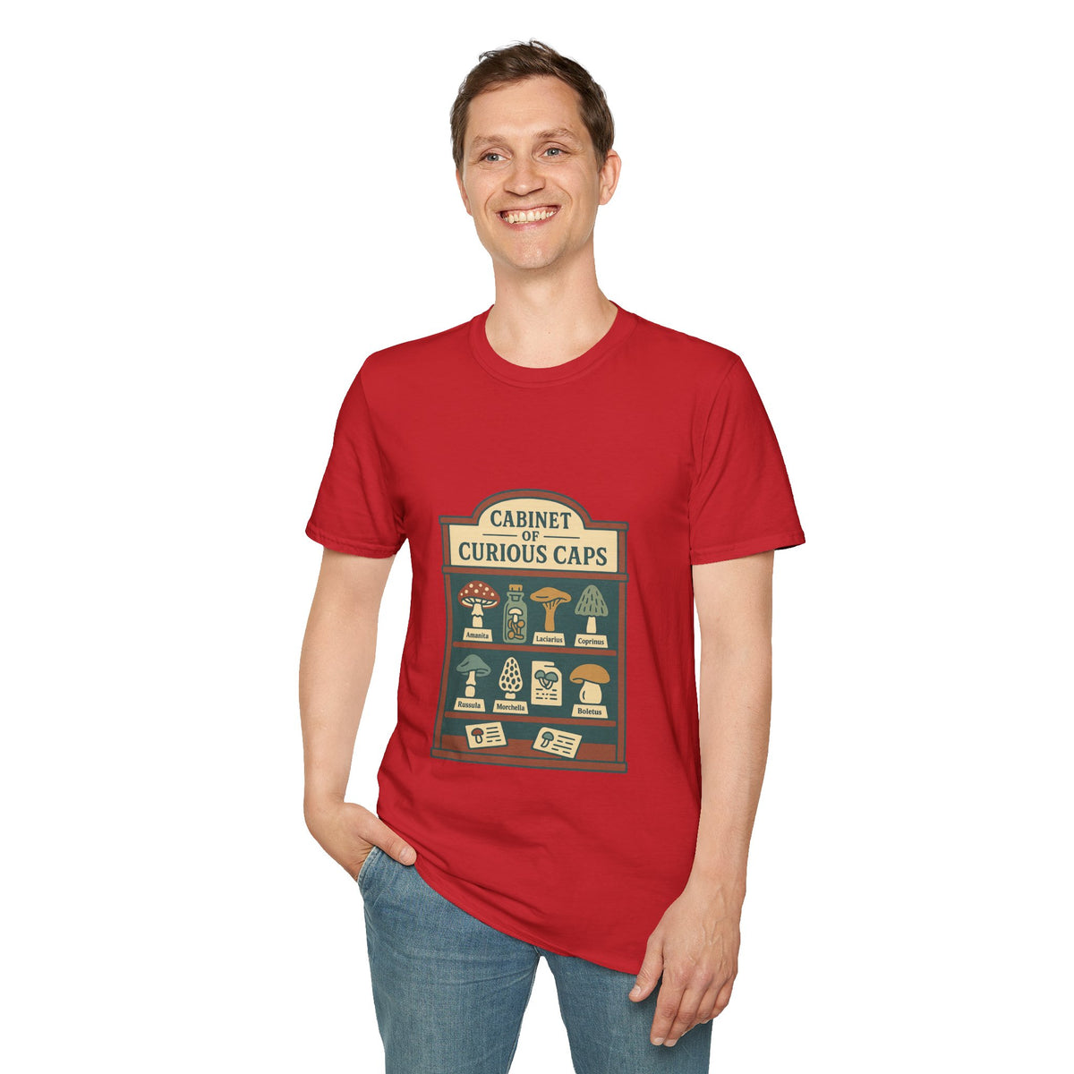 T-Shirt — Cabinet of Curious Caps Vintage Apothecary Graphic Tee - Trending Now - October 2026