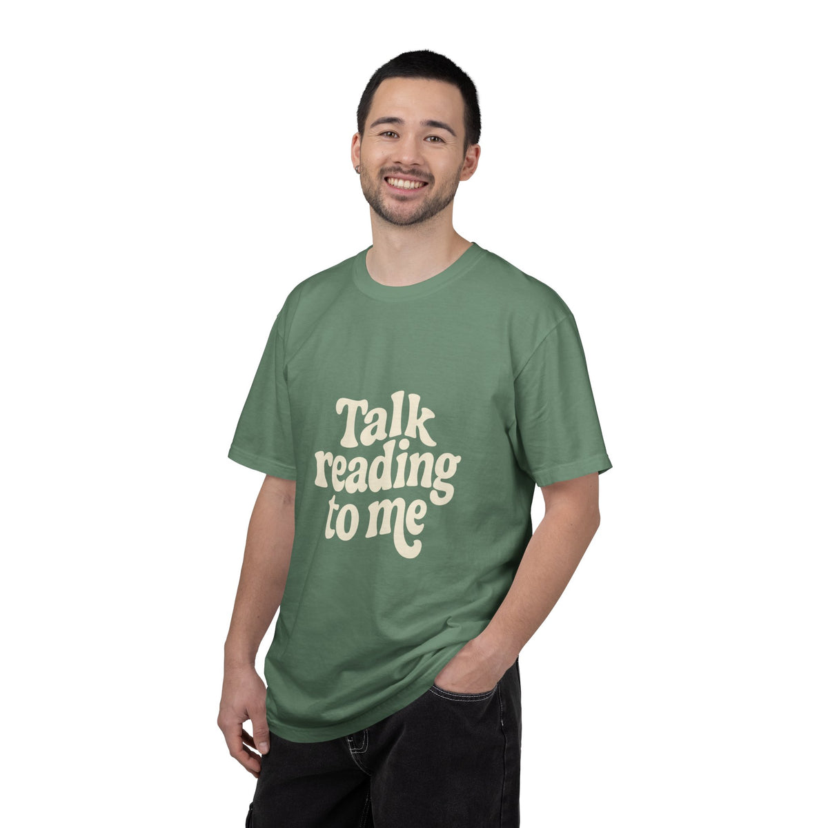 Talk Reading To Me T-Shirt — Vintage Book Lover Tee - Trending Now - October 2026