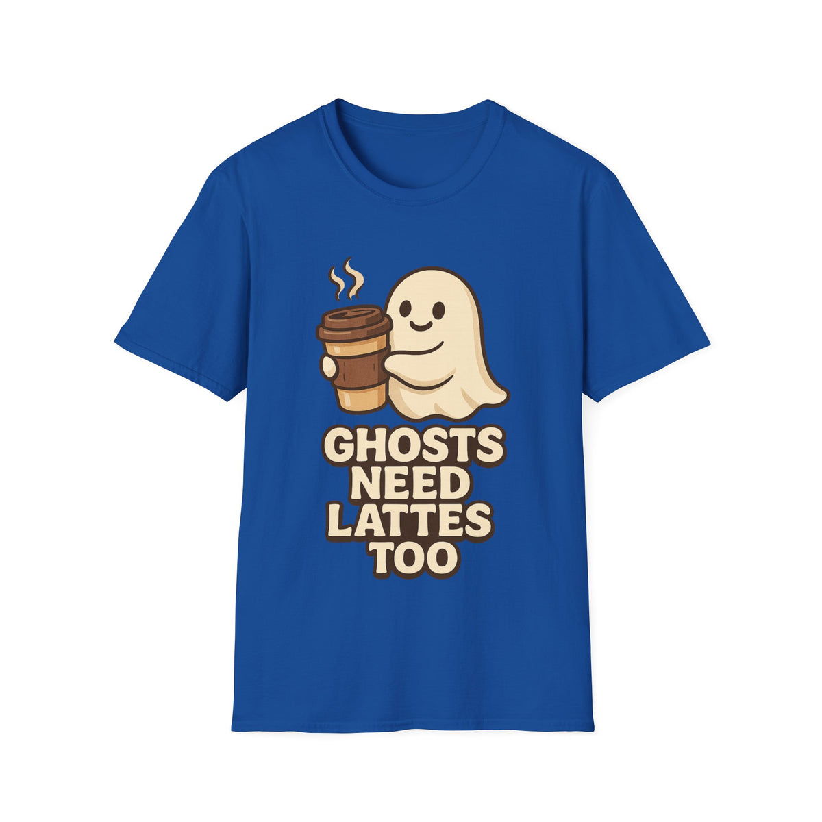 Ghosts Need Lattes Too T-Shirt - Trending Now - August 2026